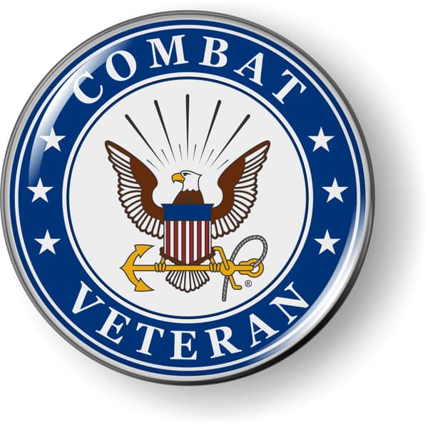 U.S. Navy Combat Veteran Emblem